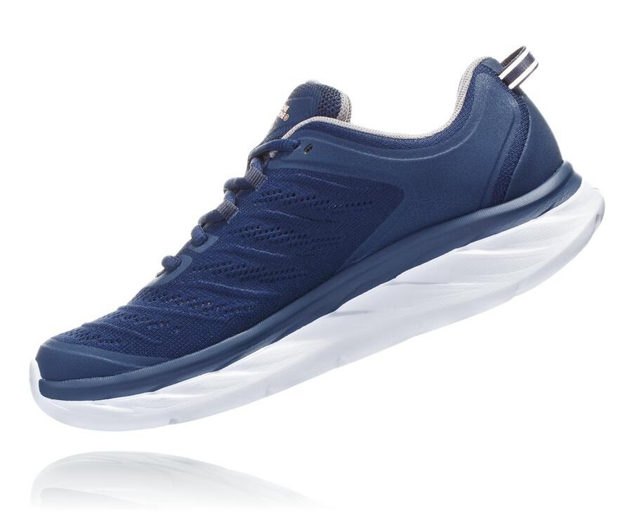 Hoka One One Koşu Ayakkabısı Kadın Mavi/Beyaz - Akasa - GJ5473680